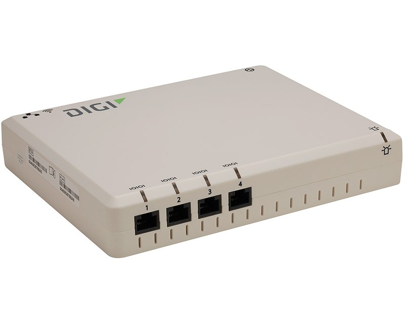 Digi Connect WS, 4 RS232 serial ports