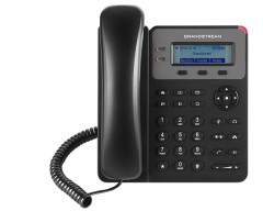 Grandstream GXP1610 Basic IP Phone - 132x48 LCD, 1 SIP account, 2 line keys, 3-way conferencing, Dual-switched 10/100 mbps ports