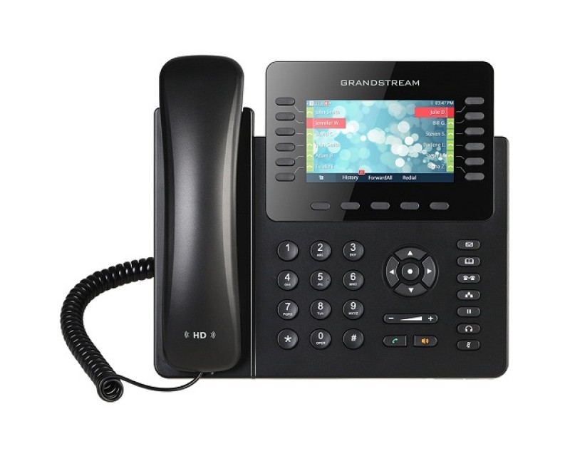 Grandstream GXP2170 High End IP Phone - PoE, 480x272 Colour LCD, 12 lines, 6 SIP accounts, 5 soft keys and 5-way voice conferencing