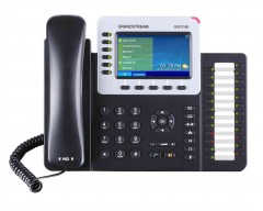 Grandstream GXP2160 High End IP Phone - PoE, 480x272 Colour LCD, Supports 6 lines, 6 SIP accounts and 5-way voice conferencing