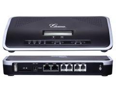 Grandstream UCM6202 - 2 FXS, 2FXO, 500 Users, 30 Concurrent VoIP Calls, Dual-Core 1GHz 1GB RAM