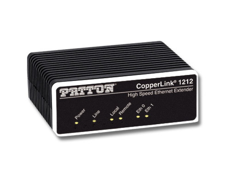 Patton CopperLink Model 1212E with Terminal Block Line (Conformal Coated)