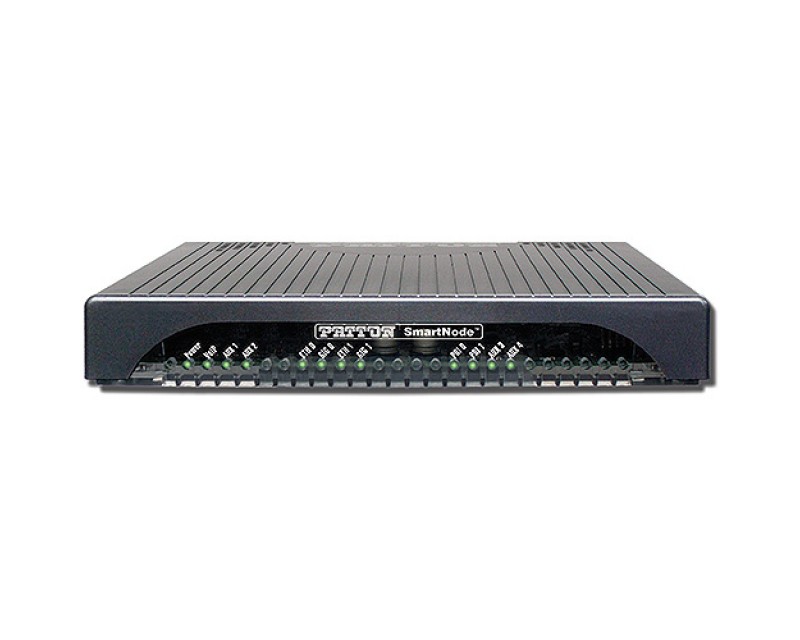 Patton SmartNode 5571 - SmartNode E-SBC, 1 E1/T1 PRI, 15 VoIP Calls upgradeable to 30, 15 SIP-SIP Calls, High Precision Clock