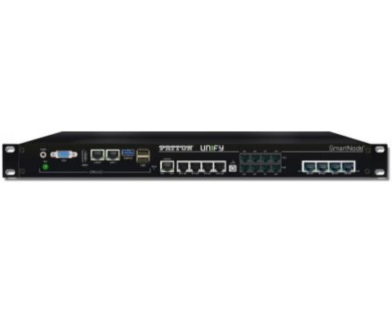 Patton SmartNode OpenScape Business Appliance (OSB) - Trinity OS,  4 T1/E1 PRI VoIP GW-Router, 2x GigEthernet, 15 VoIP channels